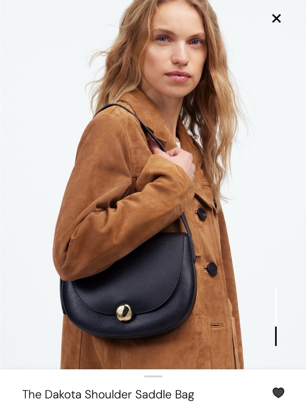 NWT Madewell Dakota Shoulder Bag